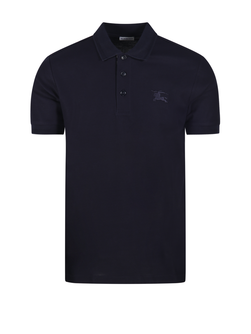 MEN BURBERRY BLUE COTTON EDDIE EKD POLO
