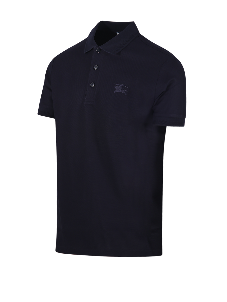 MEN BURBERRY BLUE COTTON EDDIE EKD POLO