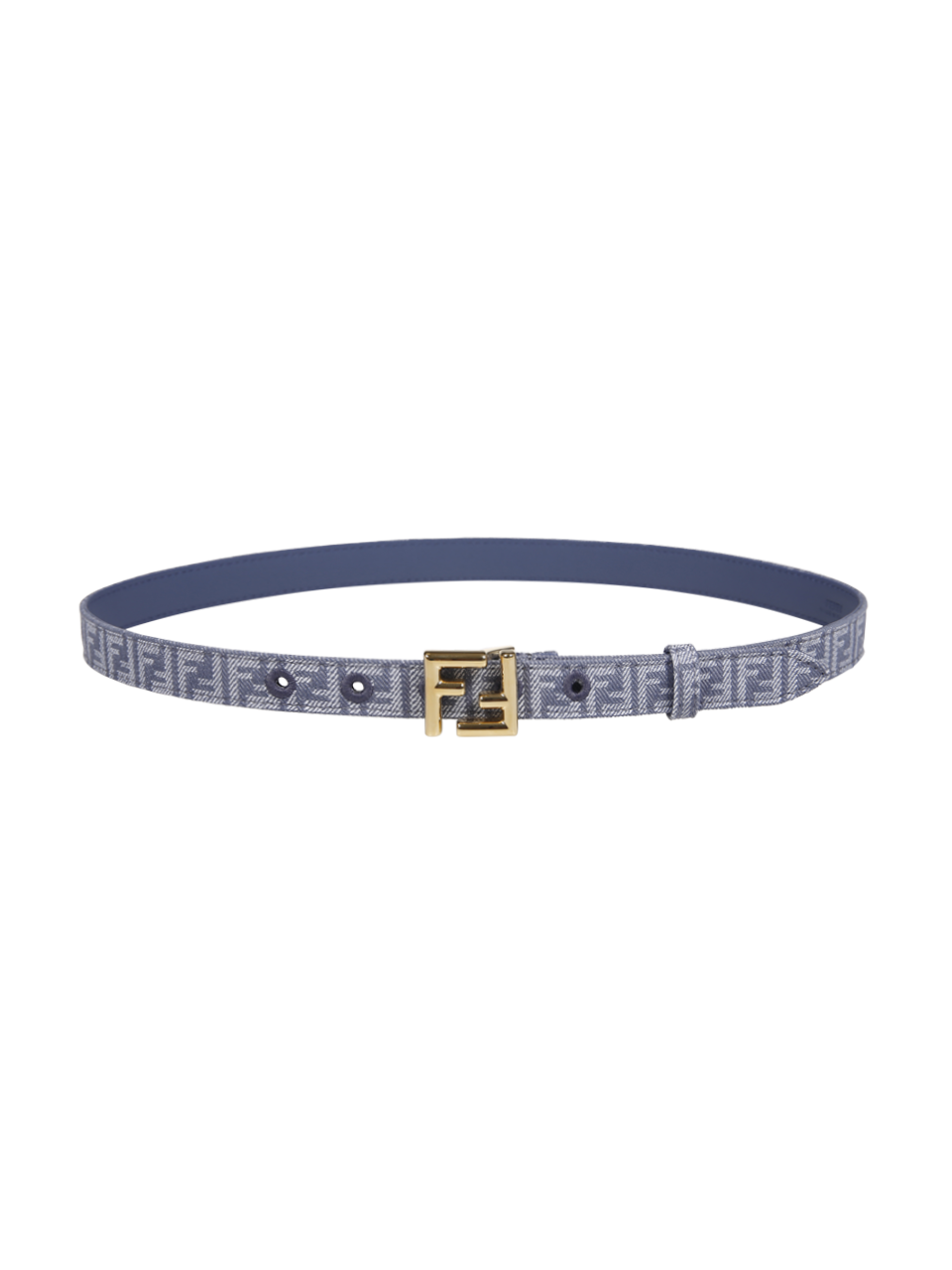 WOMAN FENDI BLUE COTTON BELT 