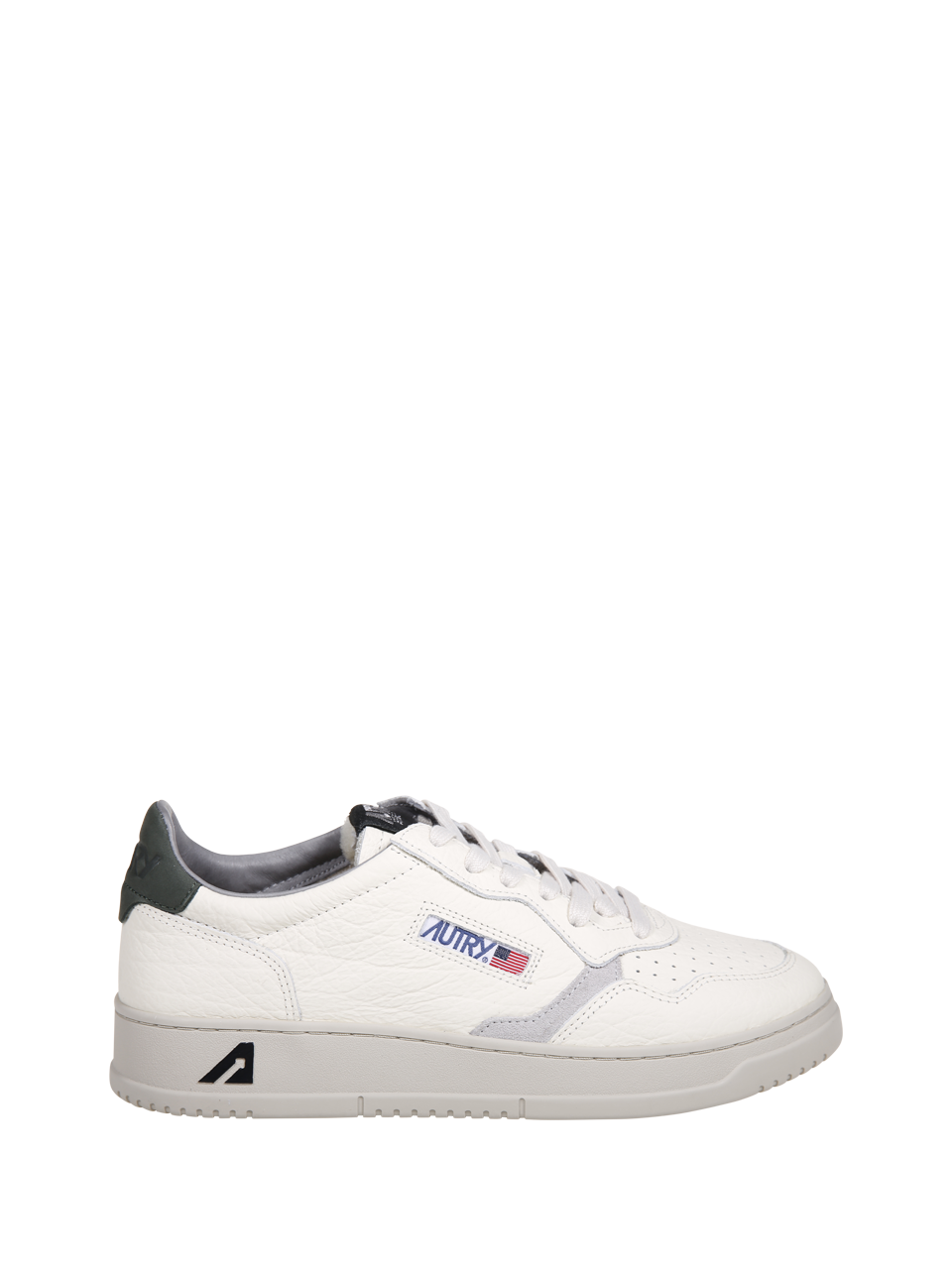 MEN AUTRY WHITE LEATHER MEDALIST LOW SNEAKER MEN AUTRY WHITE LEATHER MEDALIST LOW SNEAKER