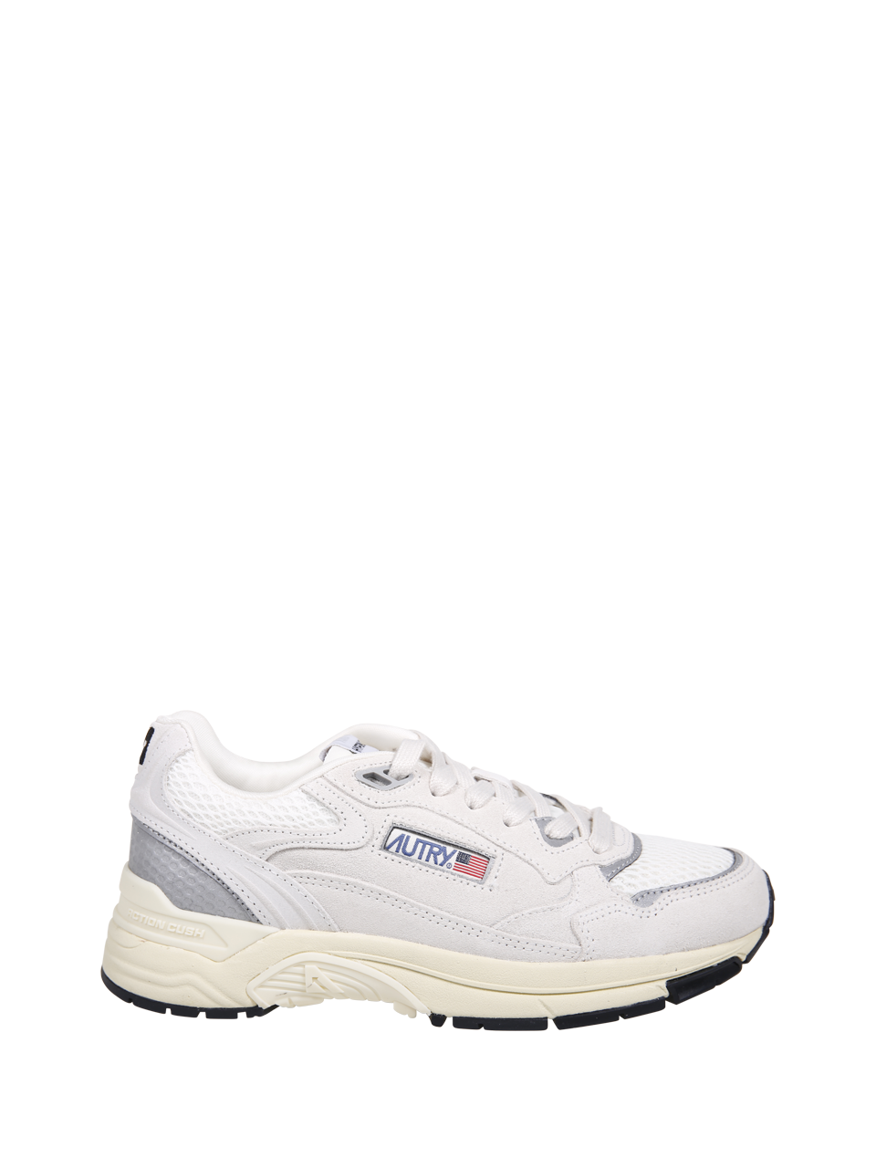 WOMAN AUTRY WHITE LEATHER HYPERWAY LOW SNEAKER