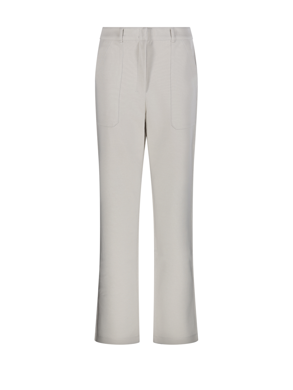 WOMAN MAXMARA S WHITE COTTON RONNIE PANTS
