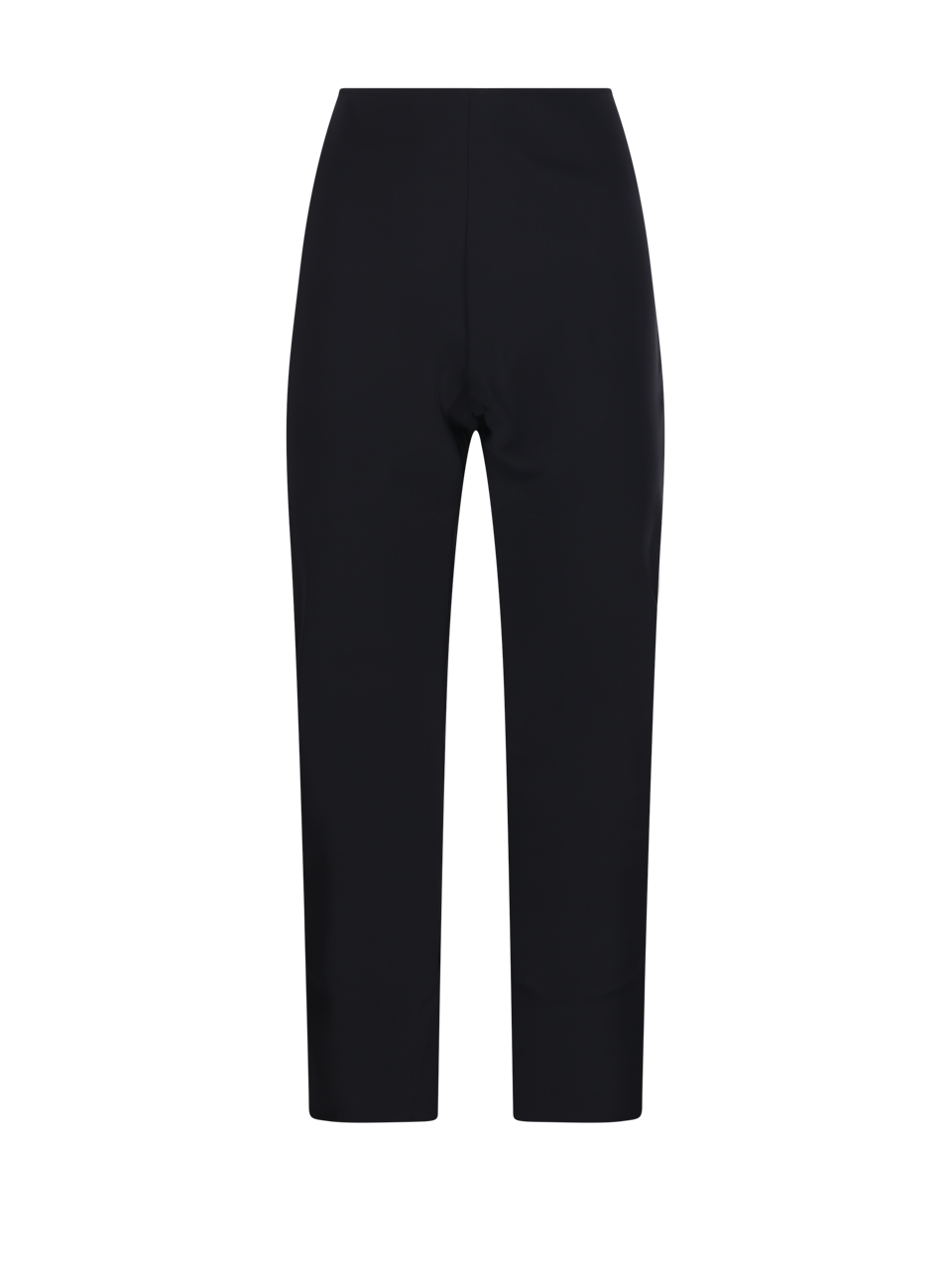 WOMAN ROHE BLACK POLYAMIDE CIGARETTE SCUBA TROUSER