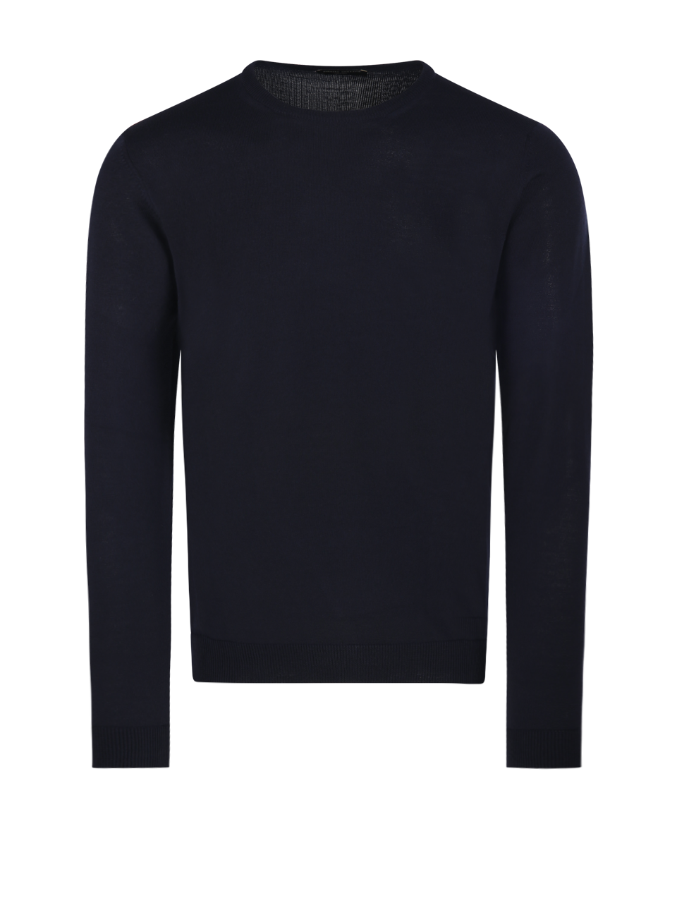 MEN SAINT LAURENT DARK BLUE COTTON HOODIE