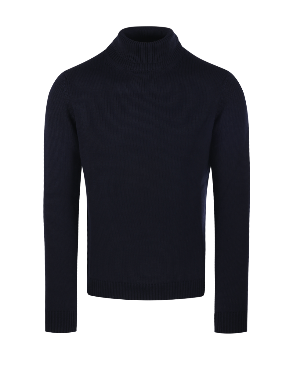 MEN ROBERTO COLLINA BLUE VIRGIN WOOL SWEATER