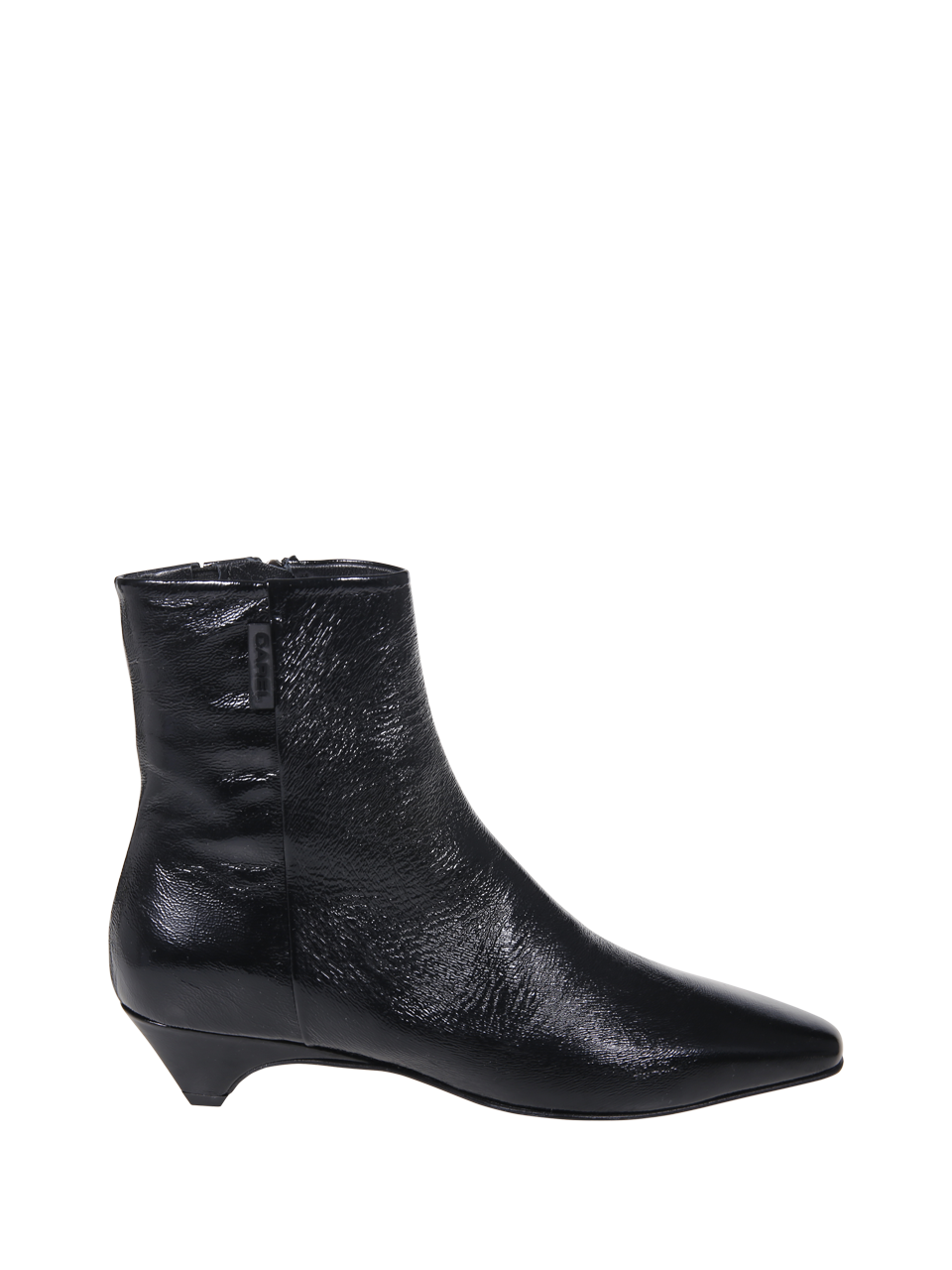 WOMAN CAREL BLACK CALF PATENT LEATHER MONICA BOOT