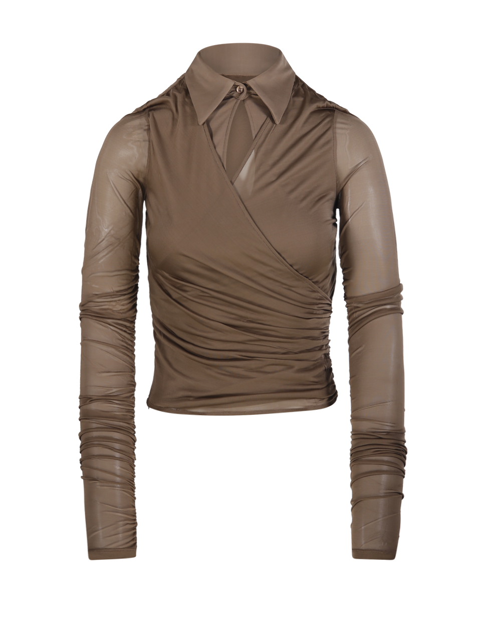 DONNA MAXMARA PURE CAMICIA AIELLO IN VISCOSA NUDE