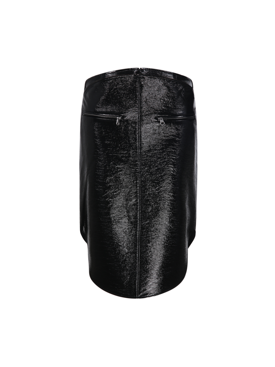 WOMAN COURREGES BLACK COTTON CIRCLE SKIRT