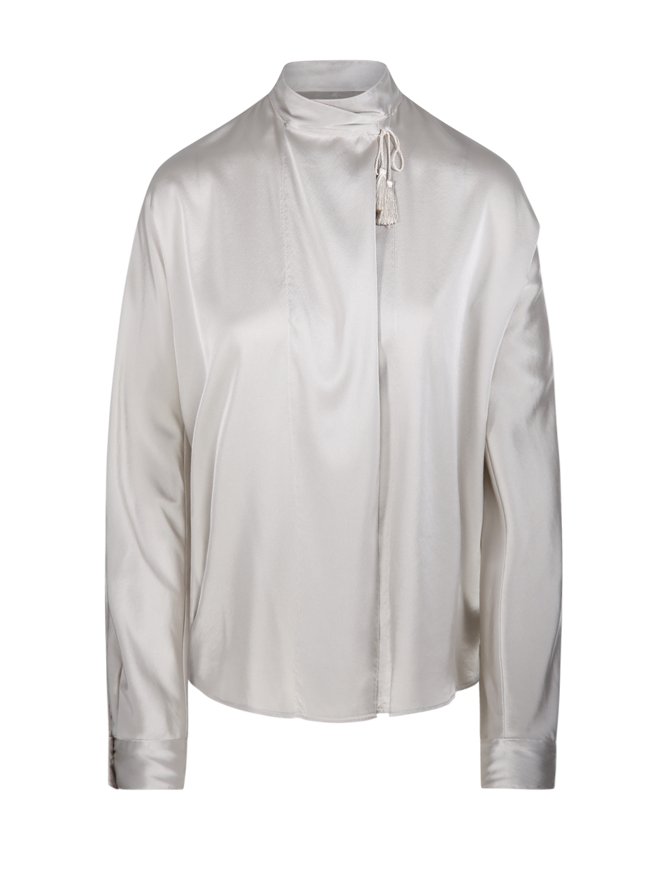 Tシャツ・カットソー forte forte FW25 SILK SHIRT (9934 3008) SHIRTS FORTE FORTE | Pozzi Lei