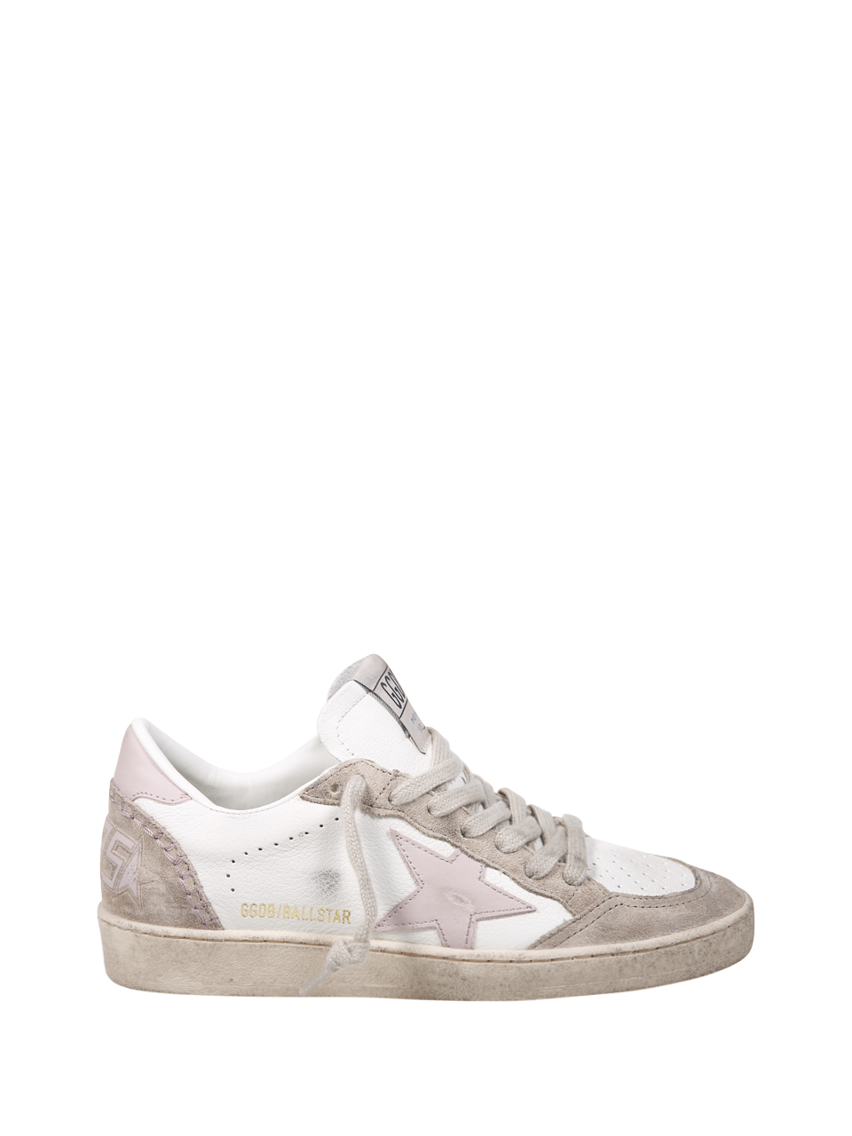 WOMAN GOLDEN GOOSE WHITE LEATHER BALL STAR SNEAKER WOMAN GOLDEN GOOSE WHITE LEATHER BALL STAR SNEAKER