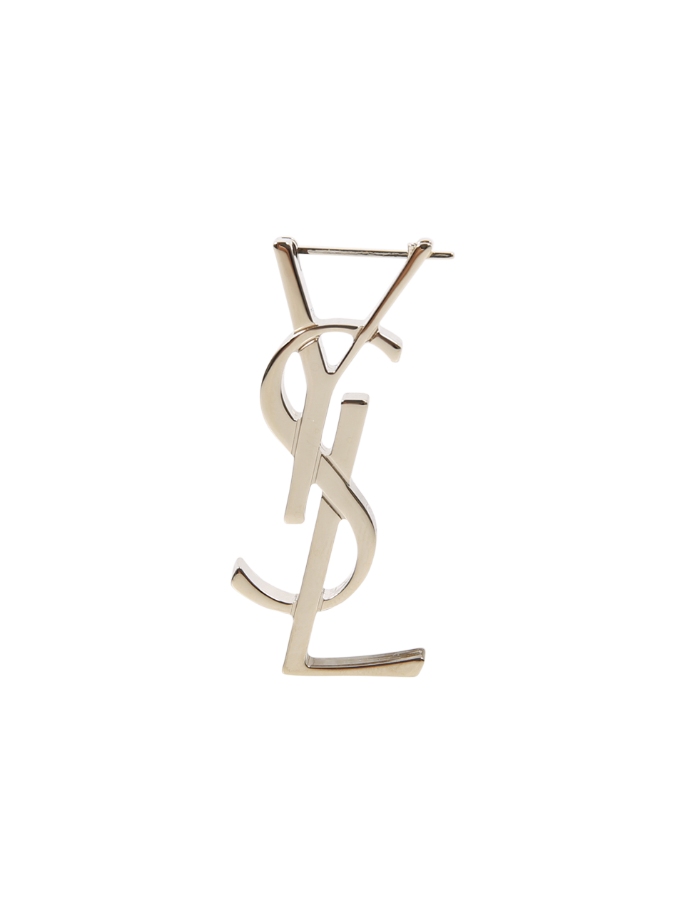WOMAN SAINT LAURENT GOLD BRASS EARRING