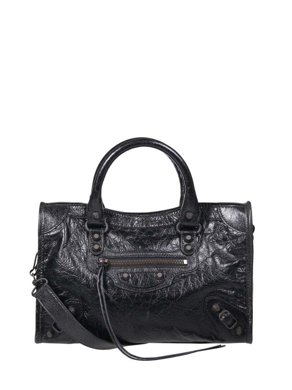 ハンドバッグ Balenciaga Nero Pelle Di Vitello Grana Liscia Tracolla Regol 3665743776987_000_eafae3d7f5_1