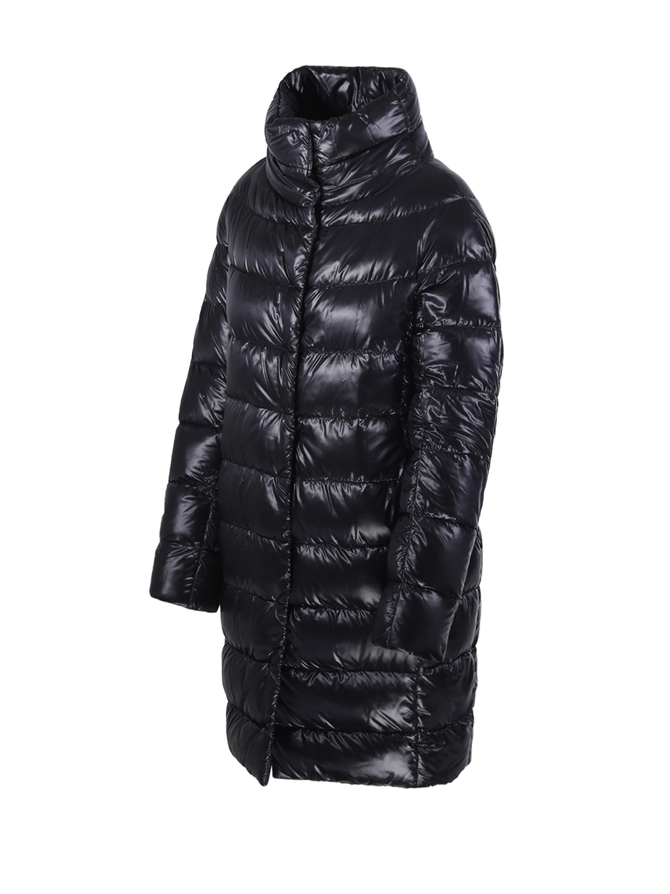 WOMAN HERNO BLACK POLYAMIDE DORA DOWN JACKET