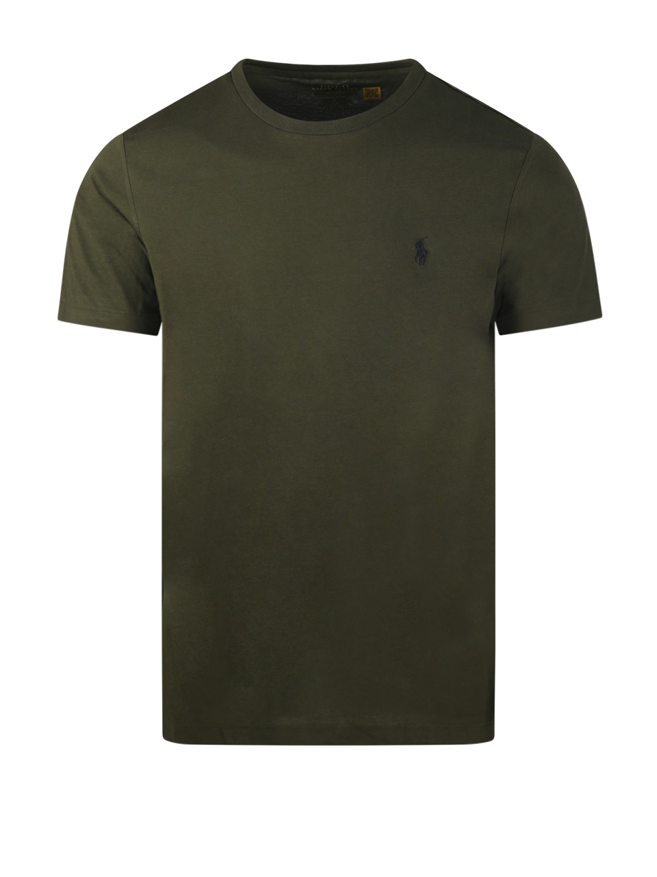 MEN RALPH LAUREN BROWN COTTON T-SHIRT