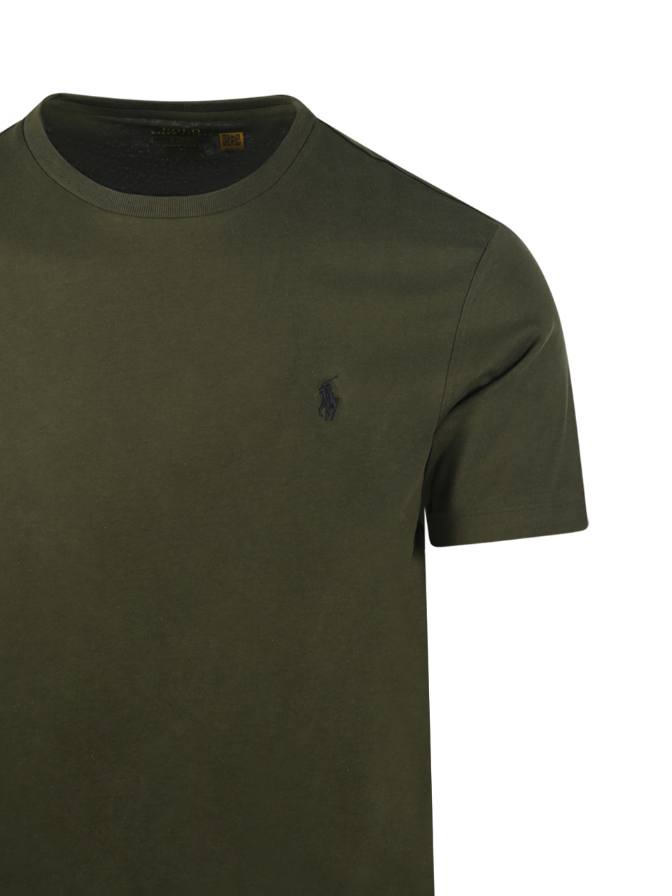 Tシャツ・カットソー POLO RALPH LAUREN Men T-shirt Green 710811284 046 Polo Ralph Lauren GREEN Classic Multicolor POLO LOGO Short