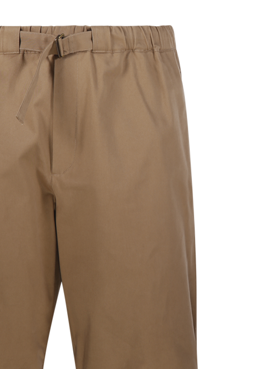 MEN DARK PARK BEIGE COTTON JORDAN RELAX FIT TROUSER