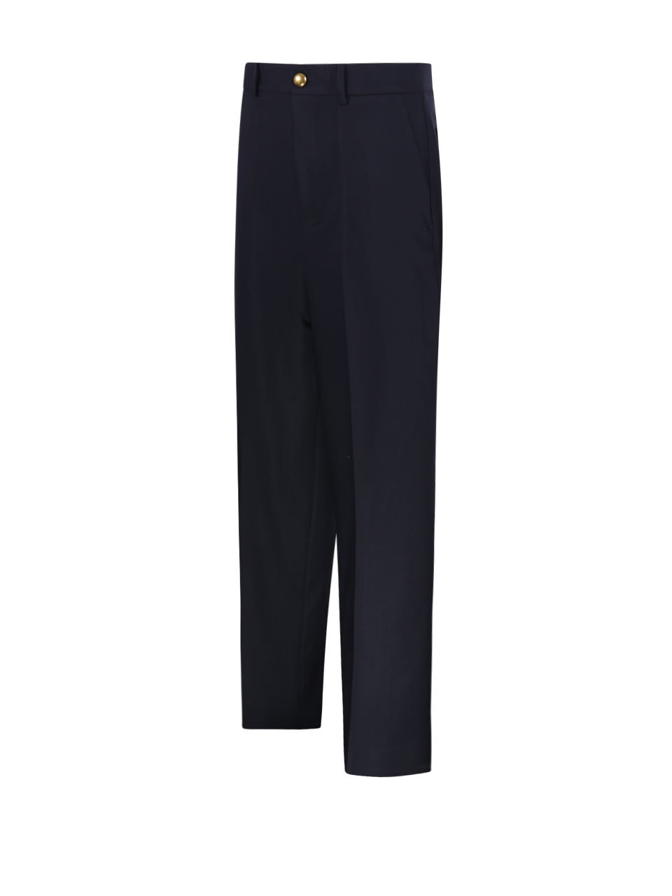 パンツ PAROSH Women Straight Pants PANTYD231087 012 Blue WOMAN PAROSH BLUE VIRGIN WOOL PANT