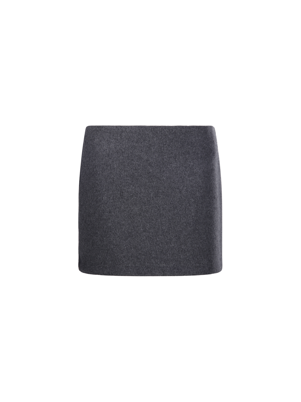 DONNA MAXMARA SPORTMAX MINIGONNA POGGIO GRIGIA IN LANA VERGINE