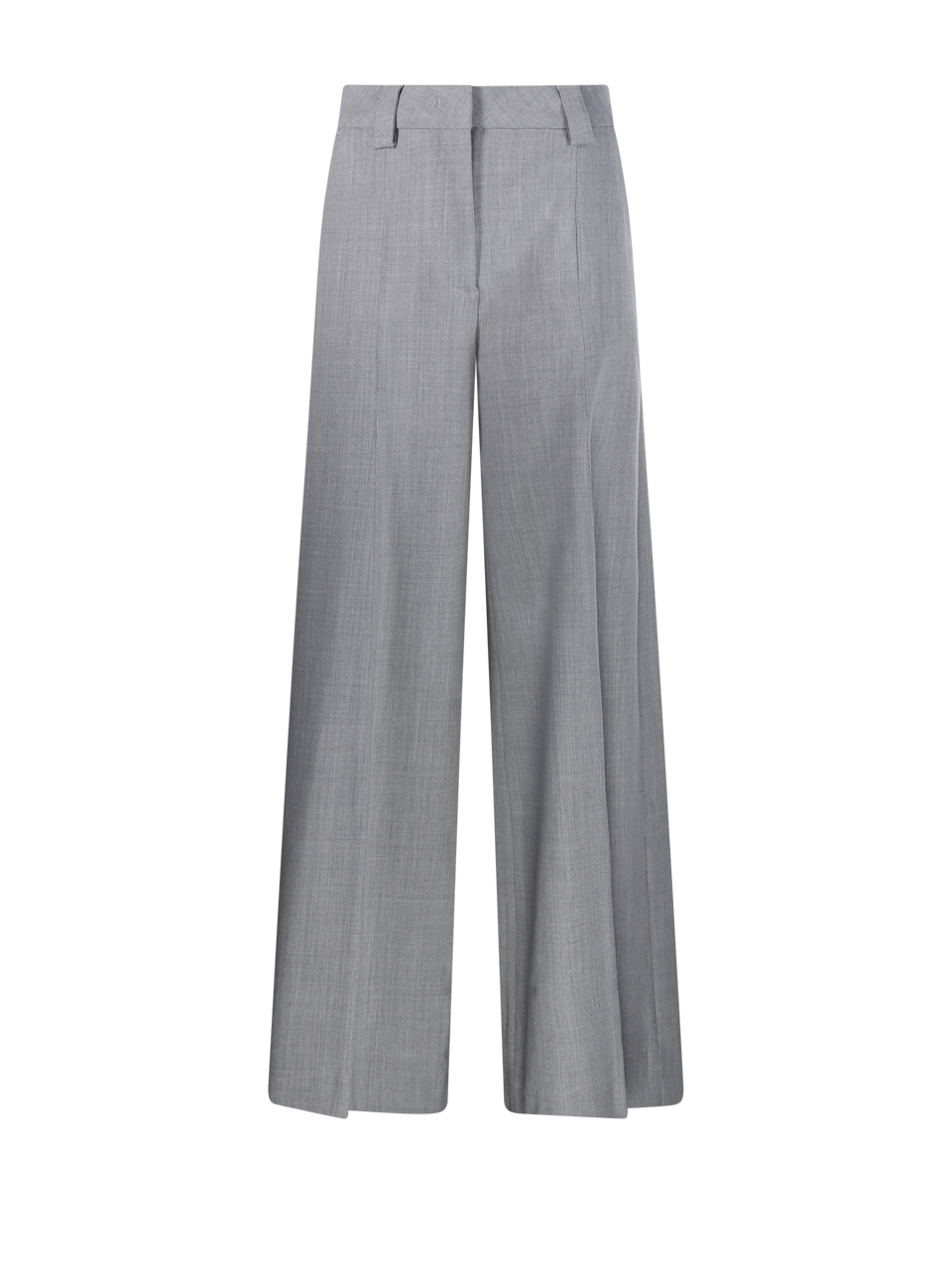 DONNA THELATEST PANTALONI ALMA IN POLIESTERE GRIGIO CHIARO 