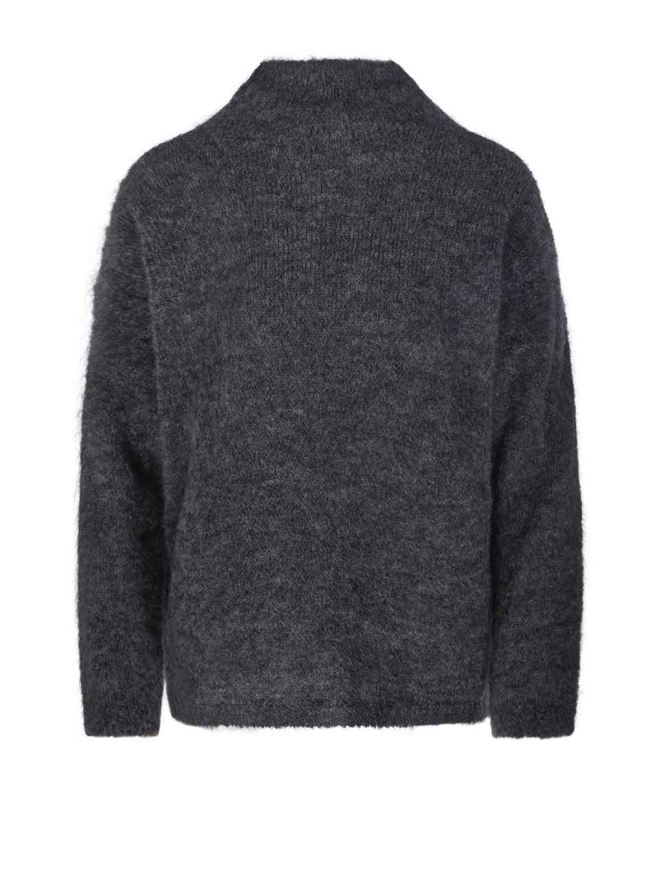 WOMAN MAXMARA S GREY MOHAIR TARO SWEATER