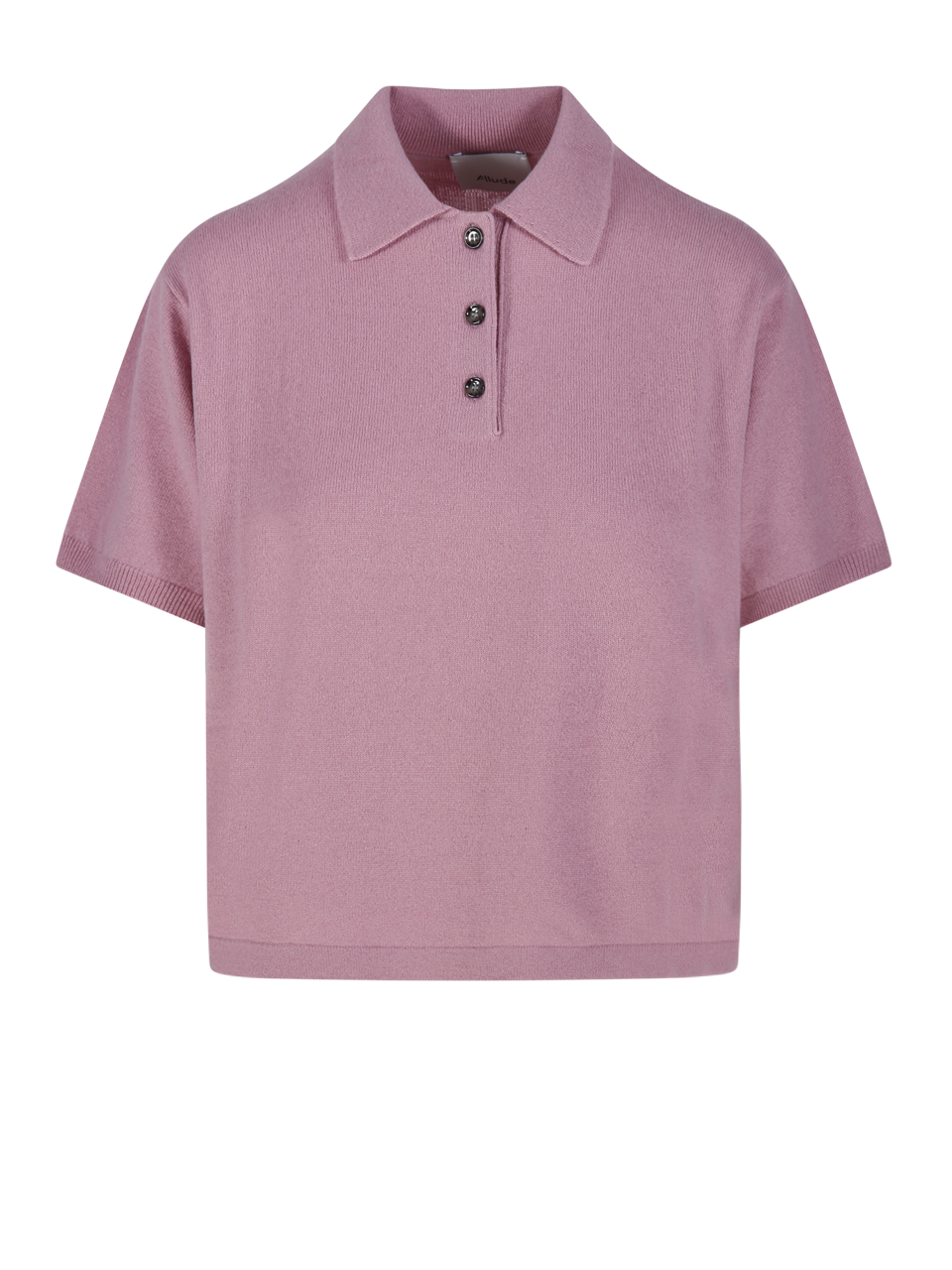 WOMAN ALLUDE LIGHT PINK CASHMERE SWEATER 