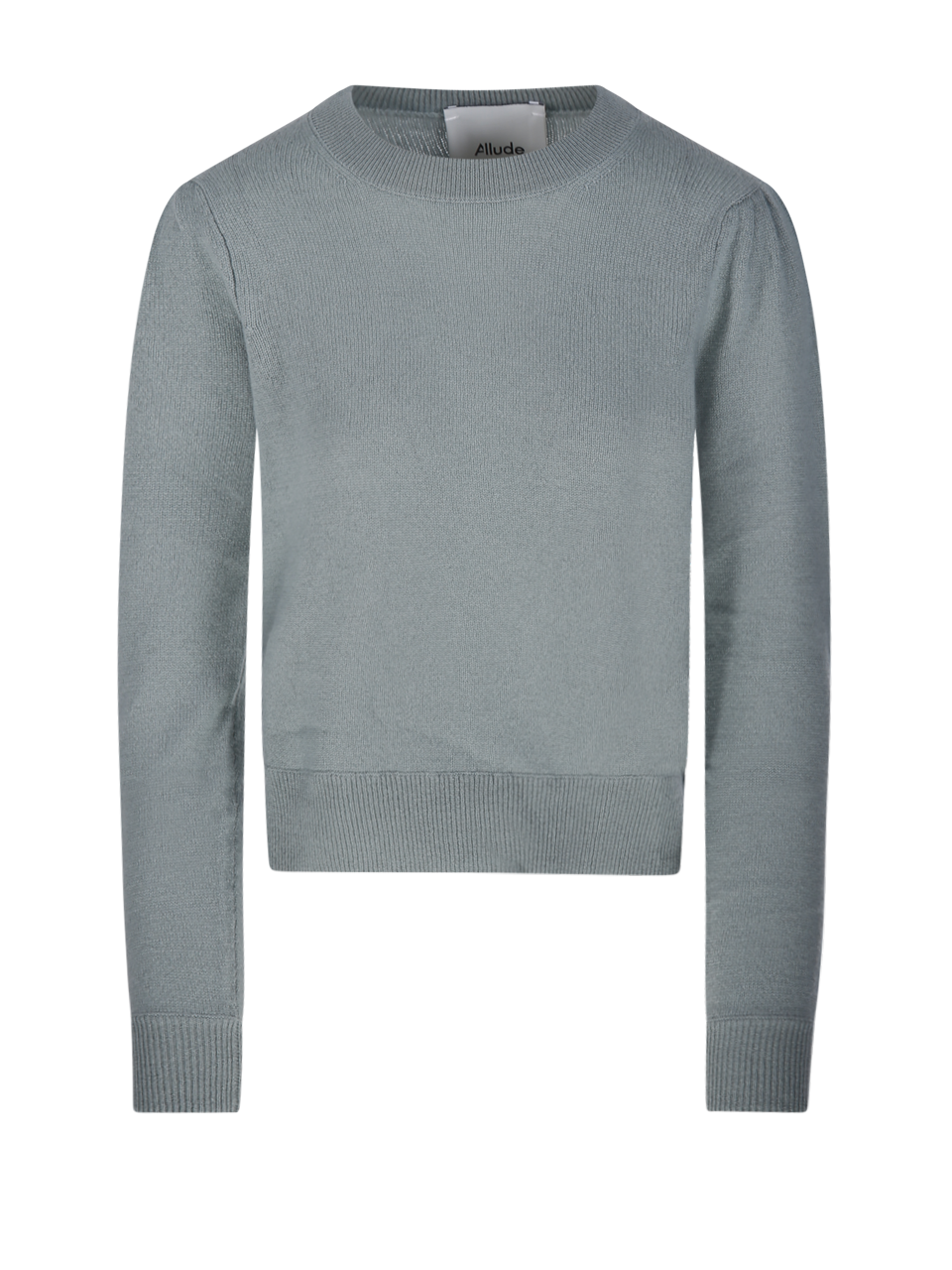 WOMAN ALLUDE LIGHT GREEN CASHMERE SWEATER 