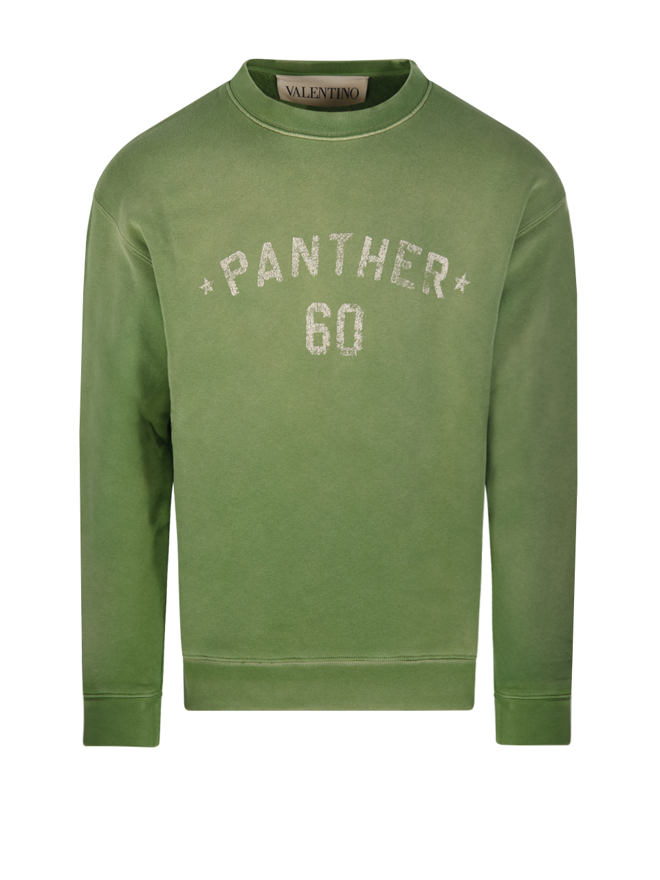 MEN VALENTINO GREEN COTTON SWEATSHIRT