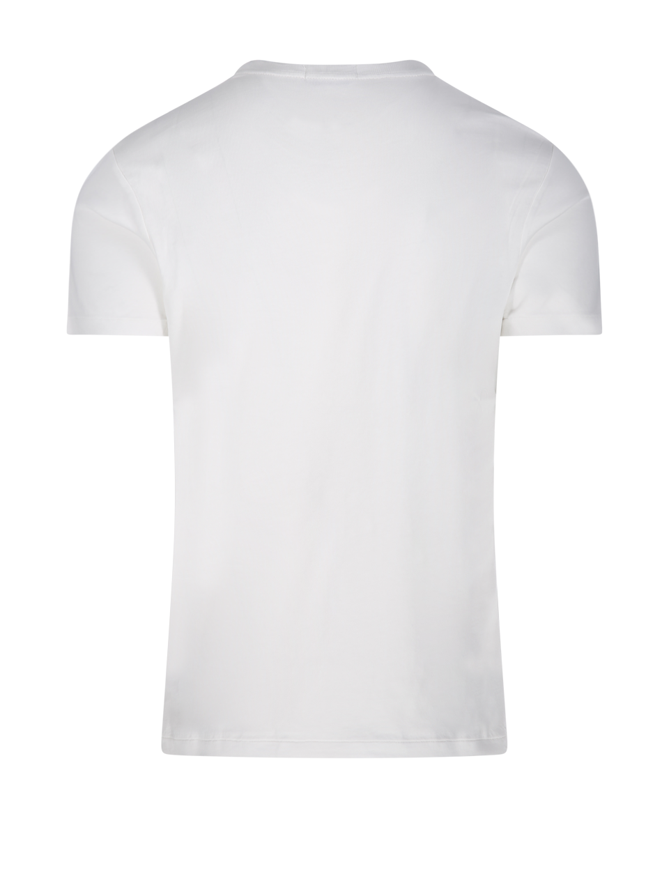 MEN RALPH LAUREN WHITE COTTON T-SHIRT
