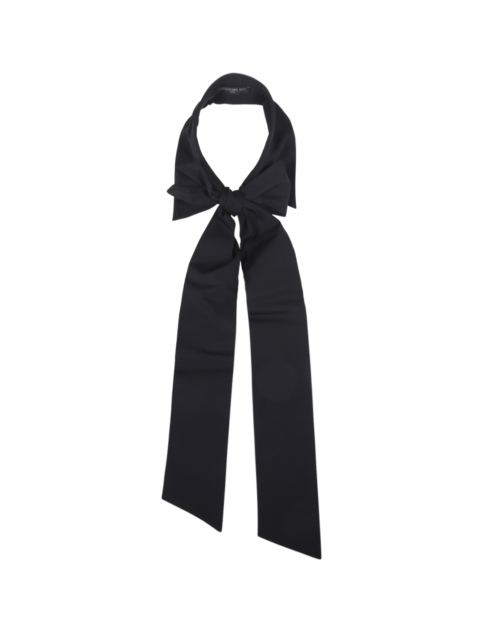 WOMAN CATHERINE OSTI BLACK COTTON OLIVIA COLLAR 