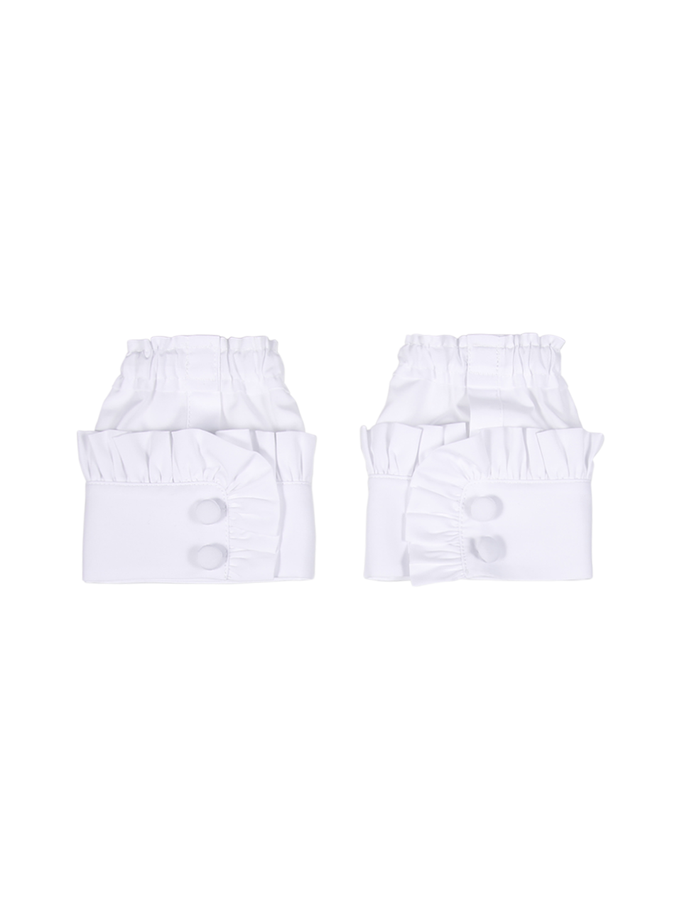 DONNA CHATERINE OSTI POLSINI MARGOT IN COTONE BIANCO 