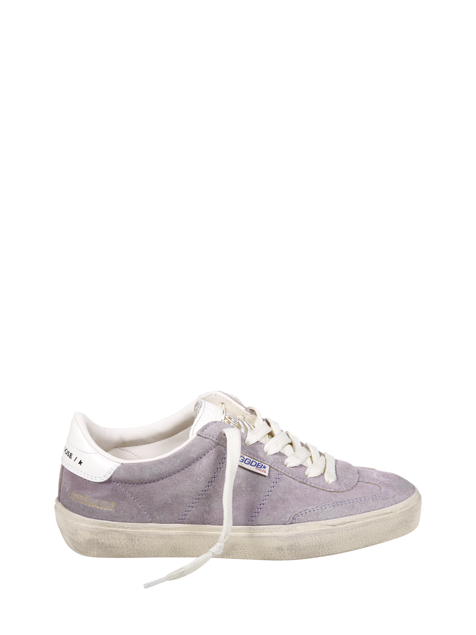 WOMAN GOLDEN GOOSE LILAC LEATHER SOUL-STAR SNEAKER 