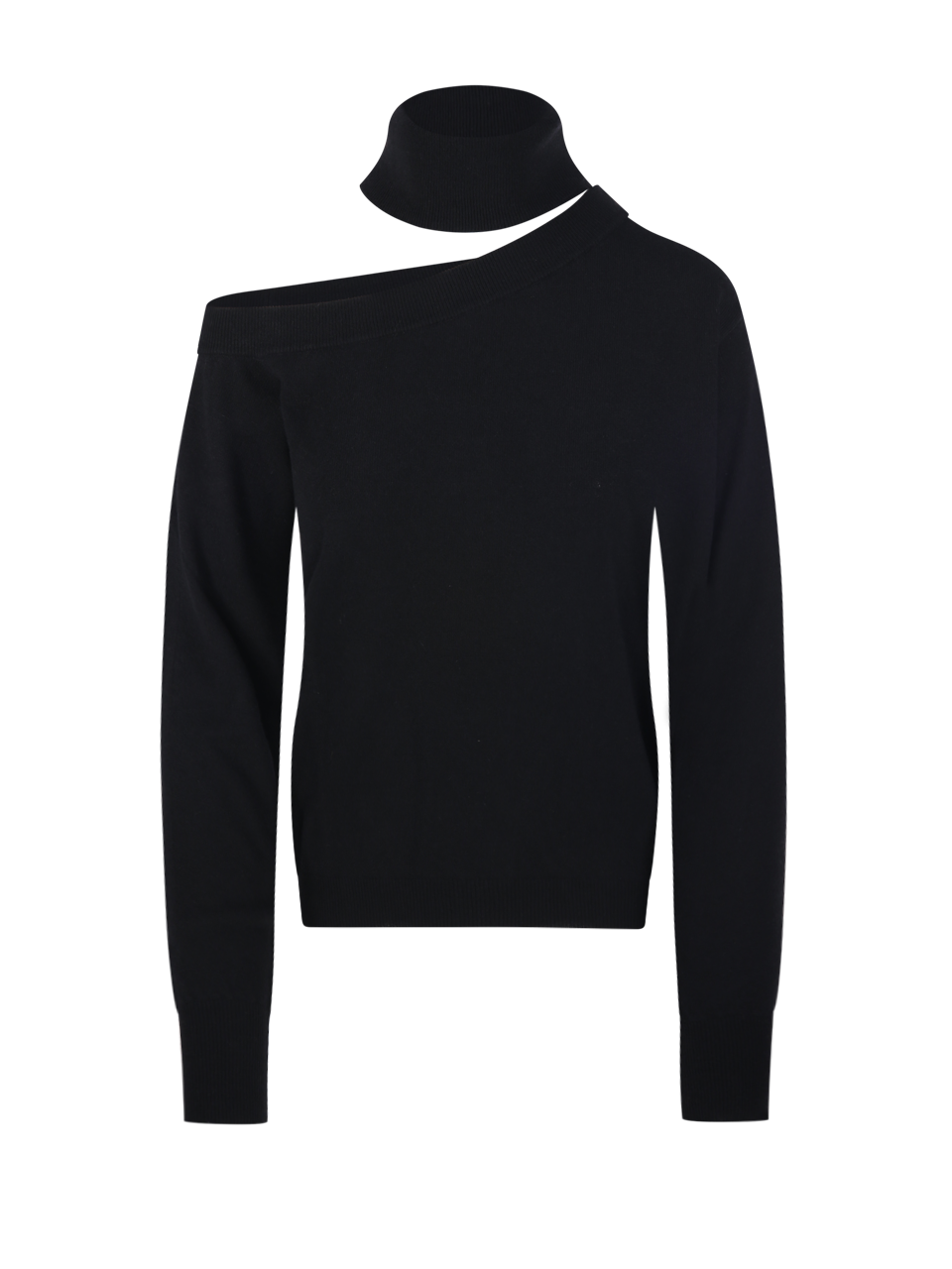 WOMAN FEDERICA TOSI BLACK WOOL SWEATER
