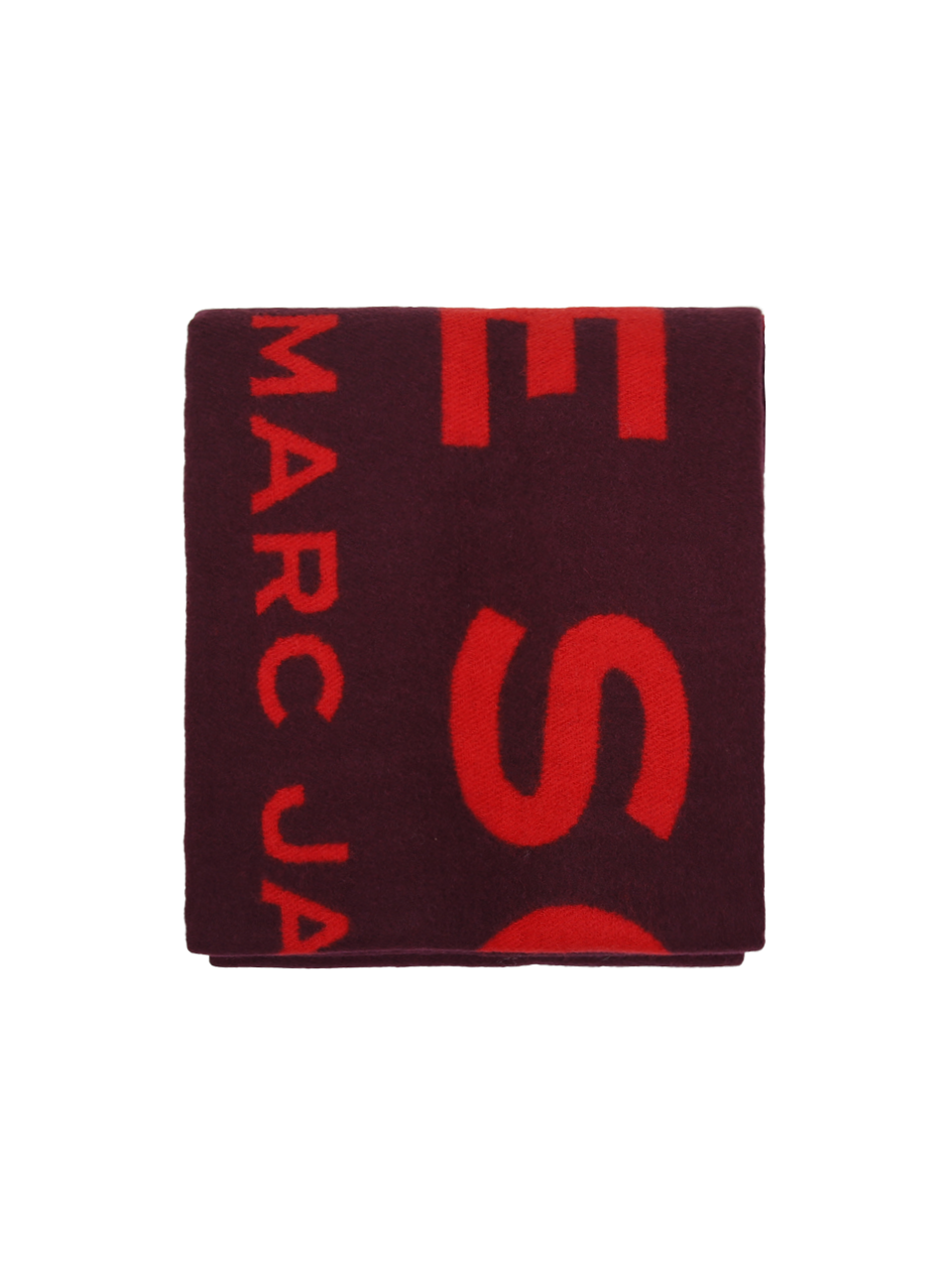WOMAN MARC JACOBS RED WOOL SCARF