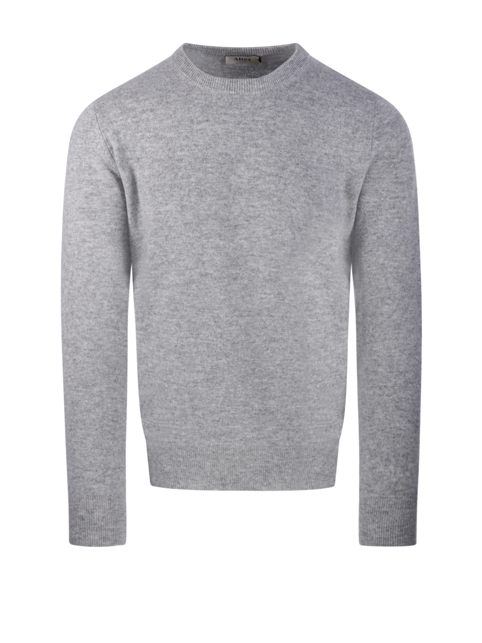 UOMO ALTEA PULLOVER IN CASHMERE GRIGIO 