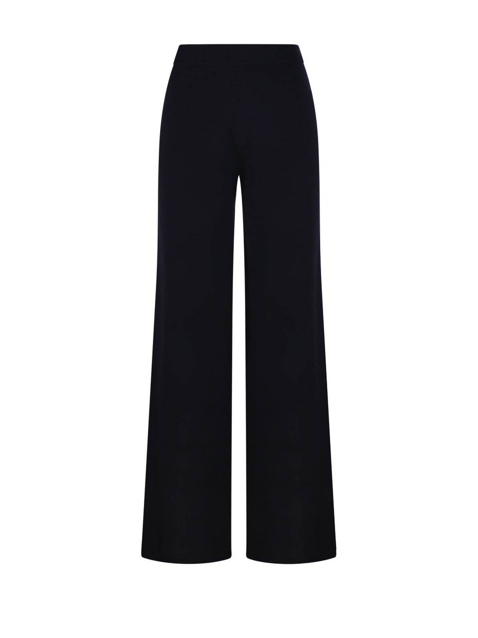 DONNA MAXMARA PANTALONI JUDY IN LANA BLU SCURO