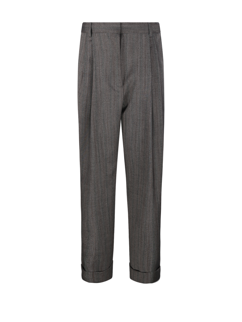 WOMAN DRIES VAN NOTEN GREY WOOL PARTAN PANT