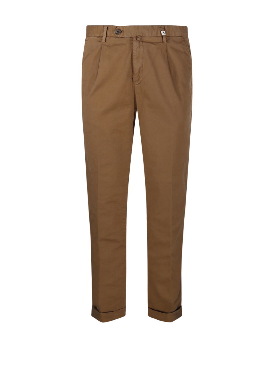 MEN MYTHS BROWN COTTON LONG PANT
