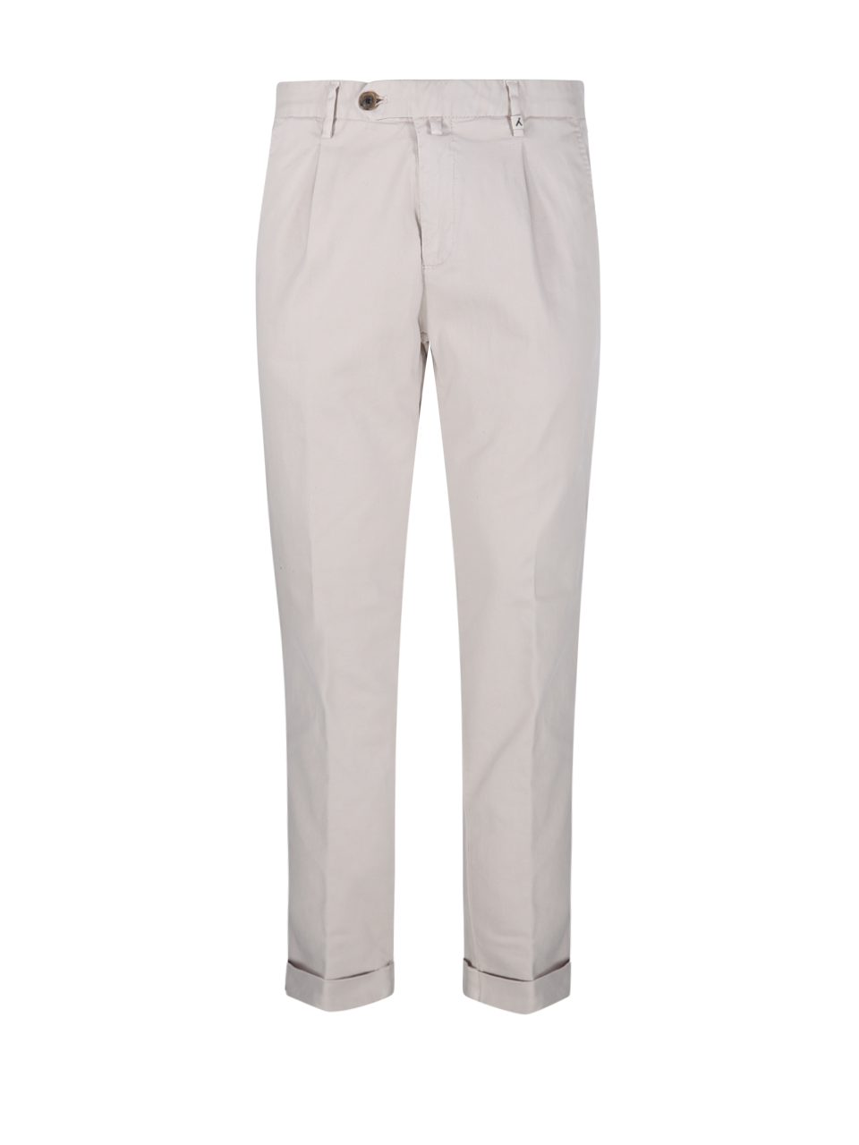 MEN MYTHS BEIGE COTTON LONG PANT