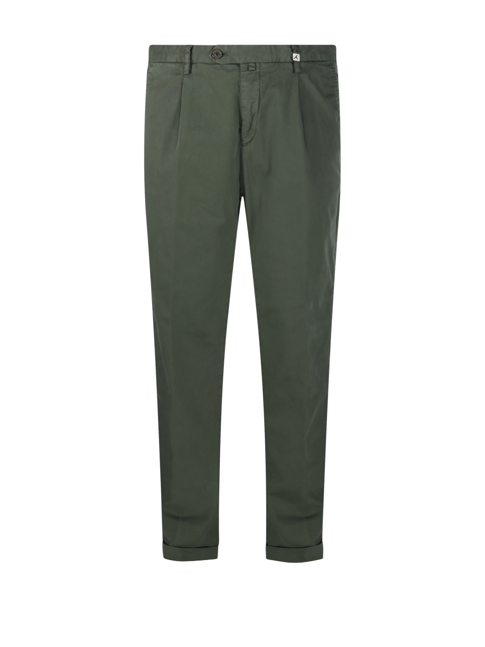 UOMO MYTHS PANTALONI LUNGHI IN COTONE VERDE 