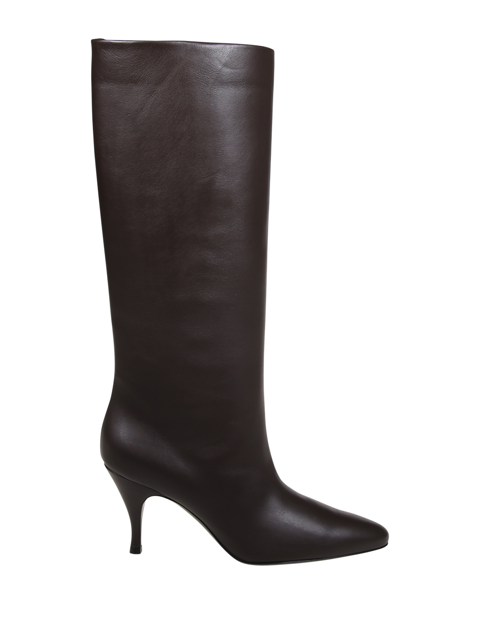 WOMAN HERBERT LEVINE BROWN CALF LEATHER SILHOUETTE BOOT