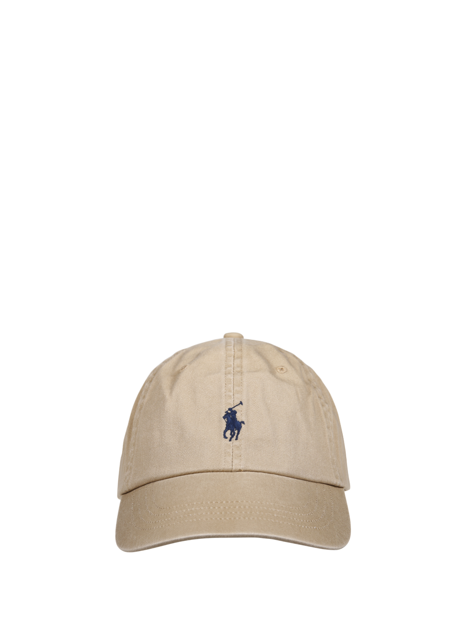 MEN RALPH LAUREN NUDE COTTON BASEBALL HAT