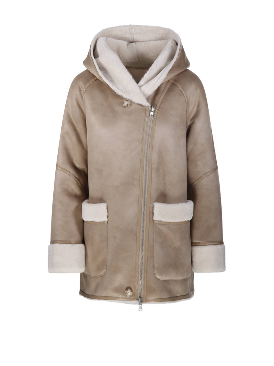WOMAN URBANCODE NUDE POLYESTER COAT