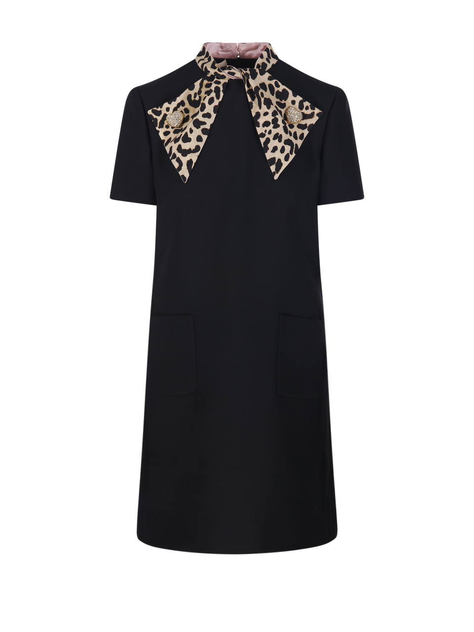 WOMAN VALENTINO BLACK VIRGIN WOOL DRESS