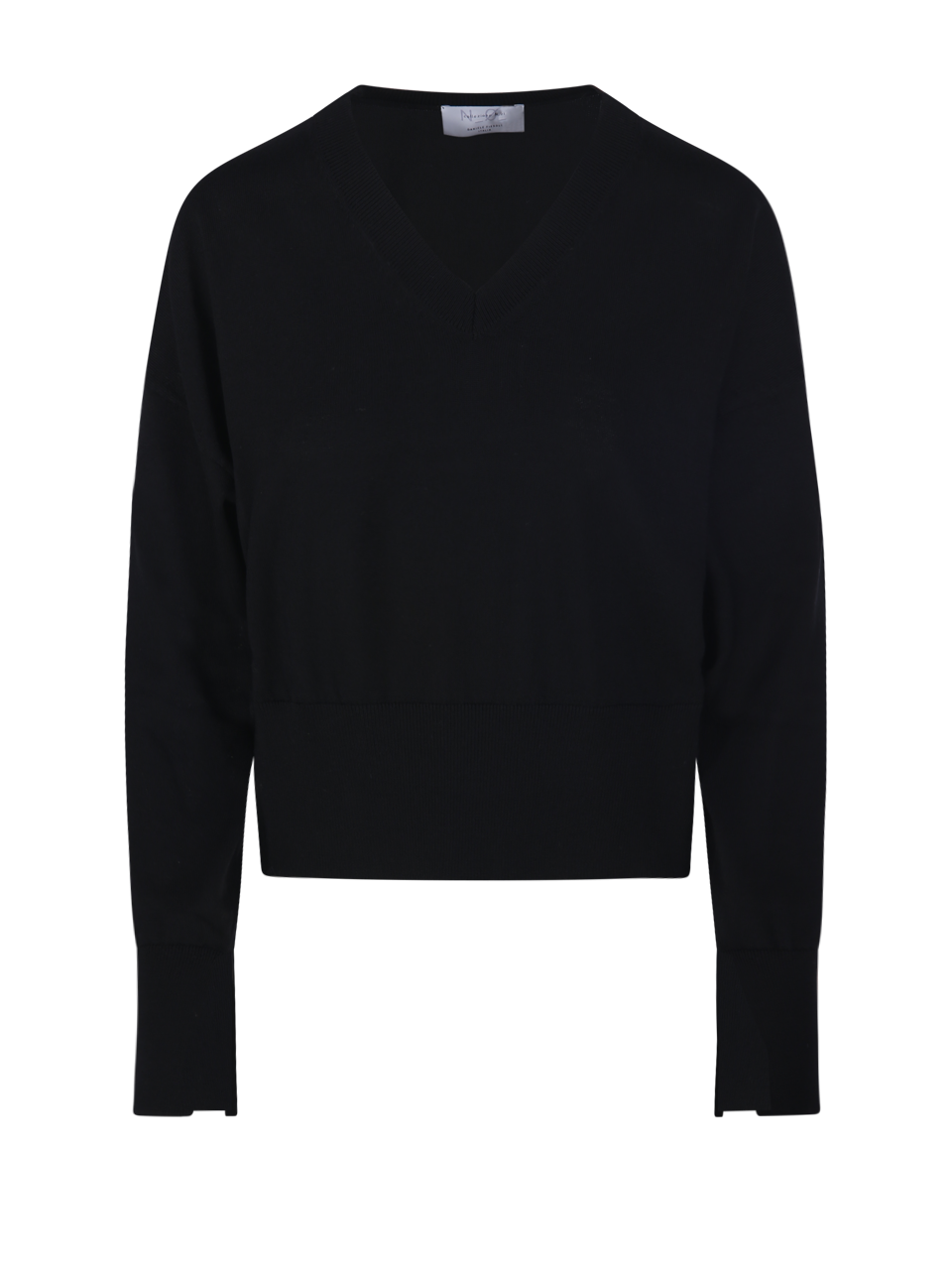 WOMAN COLLEZIONE N 01 BLACK WOOL SWEATER