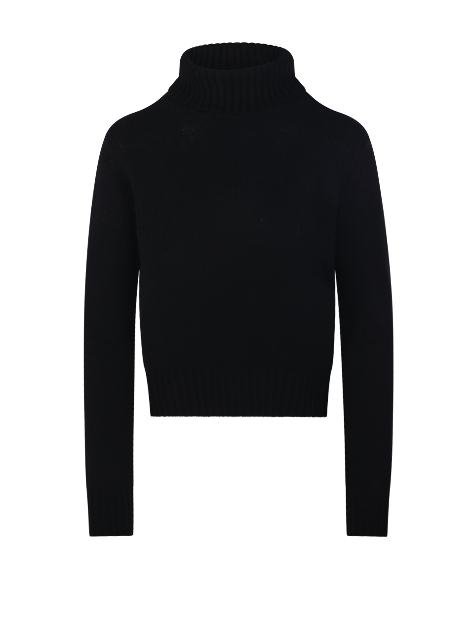 DONNA BE YOU MAGLIONE A COLLO ALTO LADY32 IN CASHMERE NERO 