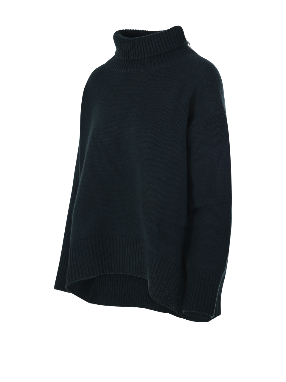 DONNA BE YOU MAGLIONE LADY74 A COLLO ALTO IN CASHMERE VERDE