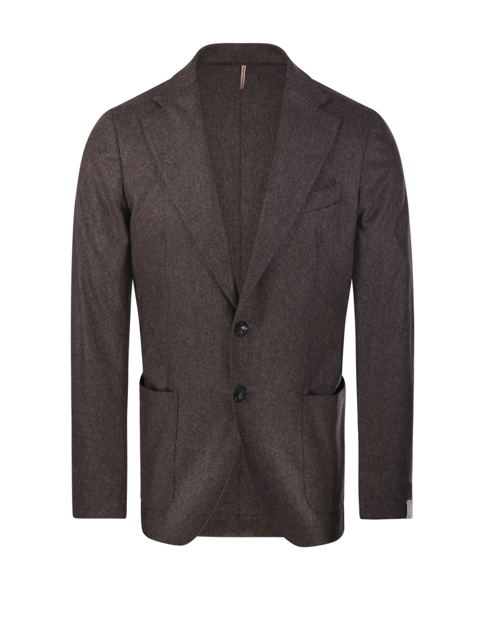 UOMO SANTANIELLO BLAZER IN LANA MARRONE 