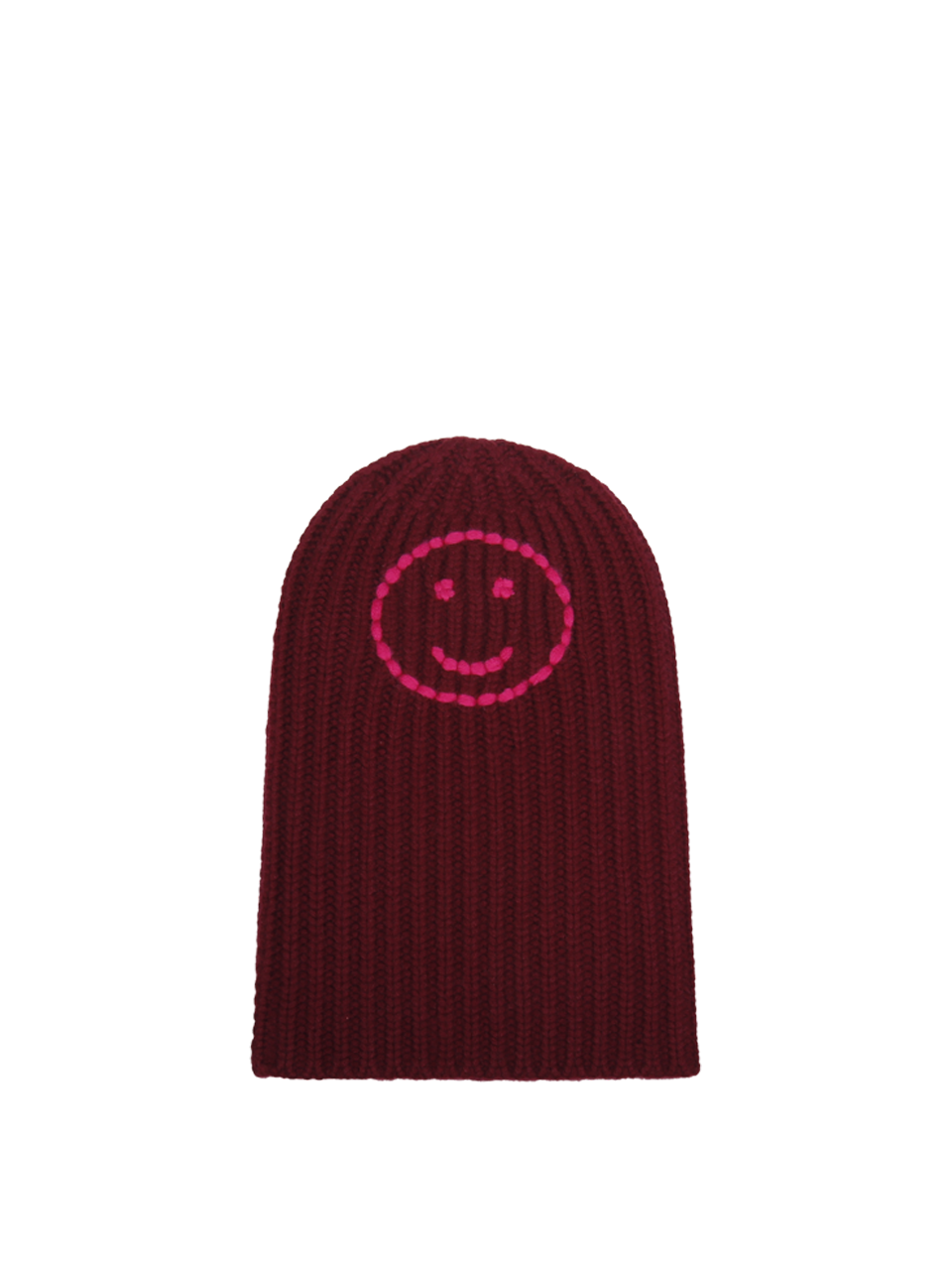 WOMAN HURRAY RED CASHMERE SAILOR HAPPY BEANIE 