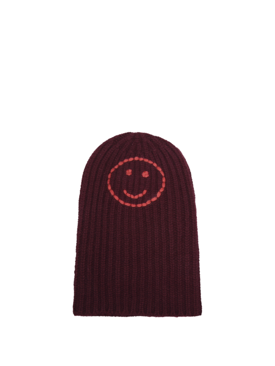WOMAN HURRAY RED CASHMERE SAILOR HAPPY BEANIE 