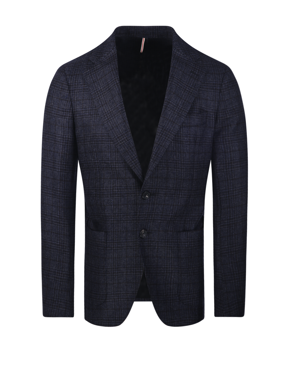 MEN SANTANIELLO BLUE WOOL BLAZER